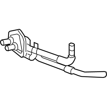 GM 84009666 Pipe Assembly, Auxiliary Heater Inlet & Outlet
