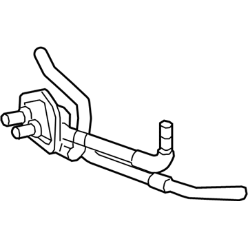 GM 84009667 Pipe Assembly, Auxiliary Heater Inlet & Outlet