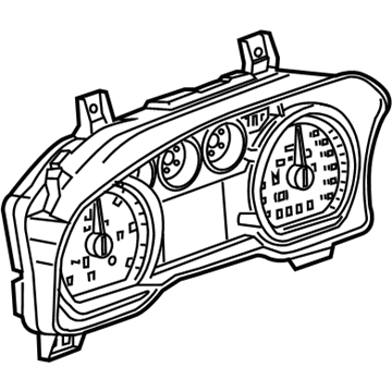 GM 84785480 Cluster Assembly, Inst