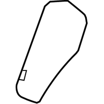 GM 42456536 Pad Assembly, Rear Seat Back Side Bolster