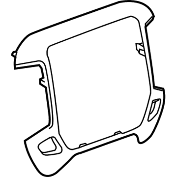 GM 23136583 Bezel Assembly, Instrument Panel Accessory *Synthesis