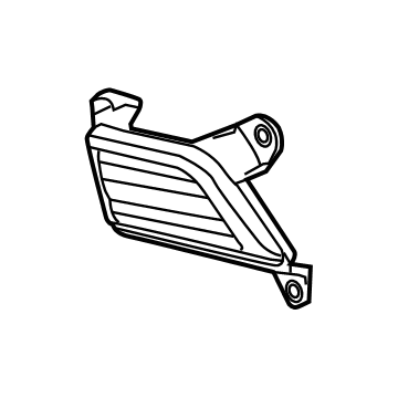 84219060 - Genuine GM Cover, Front Fog Lp Opg