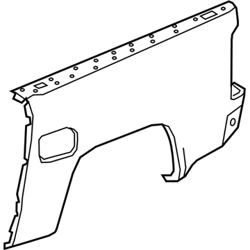GM 23200268 Panel, Pick Up Box Outer Side