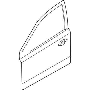 GM 93191177 Panel,Front Side Door Outer