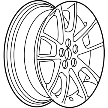 2008 Chevrolet Malibu Spare Wheel - 9596801