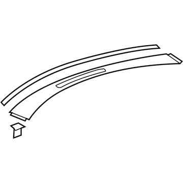 GM 23132368 Extension Assembly, Instrument Panel *Fig