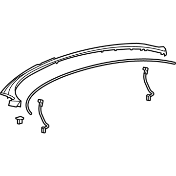 GM 23455179 Plate Assembly, Instrument Panel Upper Trim *Fig