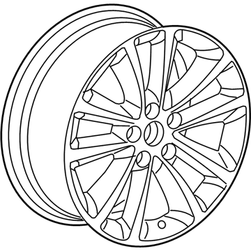 Buick Verano Spare Wheel - 22758351