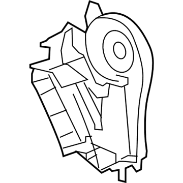 GM 84018413 Case, Auxiliary A/C Evaporator & Blower