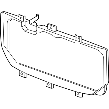 GM 84073556 Baffle, Front Grille