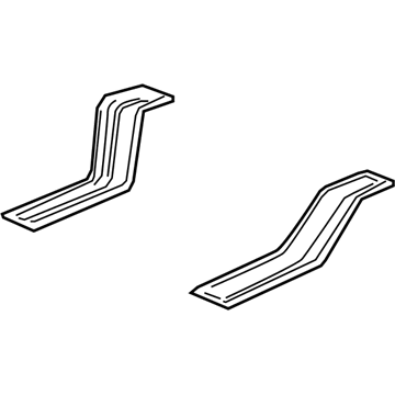 GM 25920613 Rail,Rear Compartment Floor Panel Front