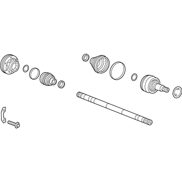 GM 84855966 Shaft Assembly, Rear Whl Drv