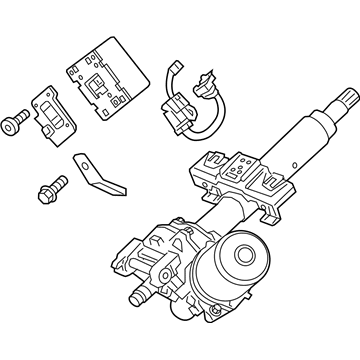 2016 Chevrolet Spark Steering Column - 42400075