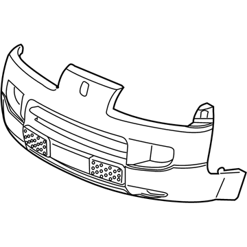 GM 22714026 Front Bumper, Cover