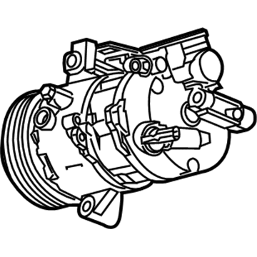 Cadillac CT6 A/C Compressor - 84493388