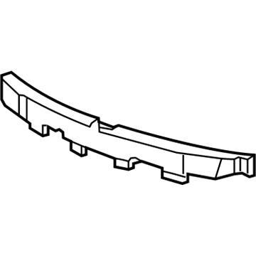 GM 13267838 Absorber,Front Bumper Fascia Energy Lower