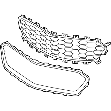 GM 23504350 Grille Assembly, Front