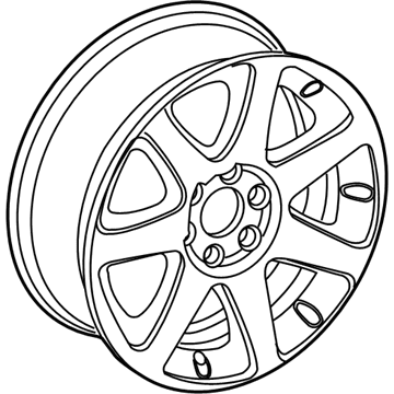 Buick Enclave Spare Wheel - 22974278