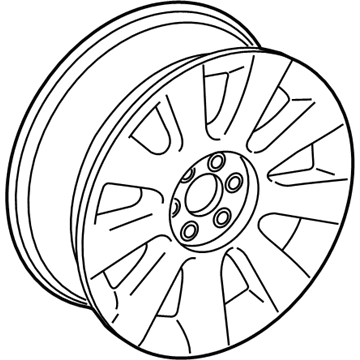 2013 Buick Enclave Spare Wheel - 20997876