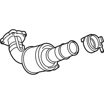 GM 23463697 Warm Up 3Way Catalytic Convertor Assembly (W/ Exhaust Pip