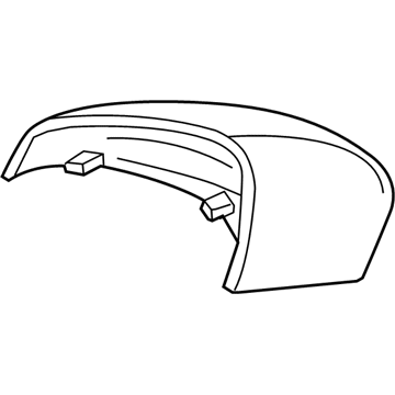 GM 95410524 Cover, Outside Rear View Mirror Housing Upper *Service Primer