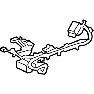 GM 84107658 Harness Assembly, Front Seat Wiring