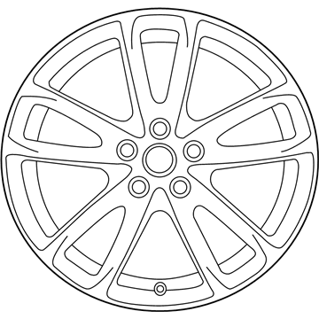 GM 92290395 Wheel Rim,Rear
