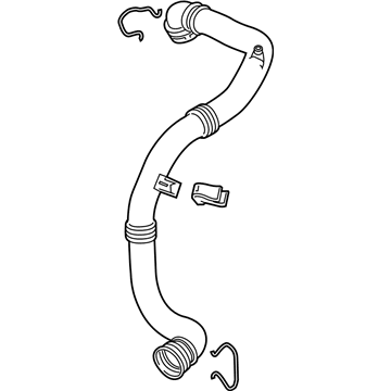 39201785 - Genuine GM Hose Assembly, Chrg Air Clr Otlt Air