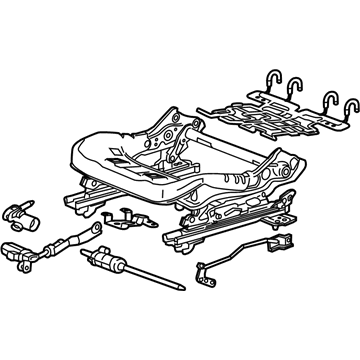 GM 95259522 Frame Assembly, Front Seat Cushion