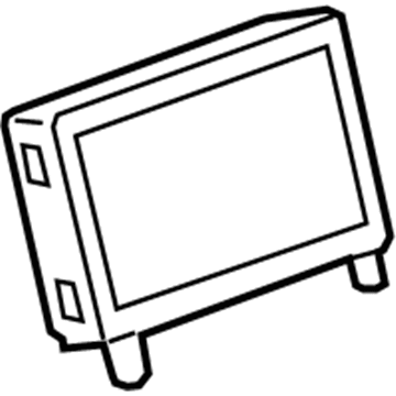 GM 95196686 Display Assembly, Driver Information