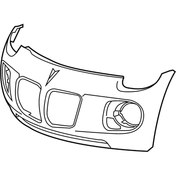GM 19178483 Front Bumper, Cover