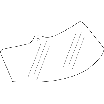 84083271 - Genuine GM Window Assembly, Rear