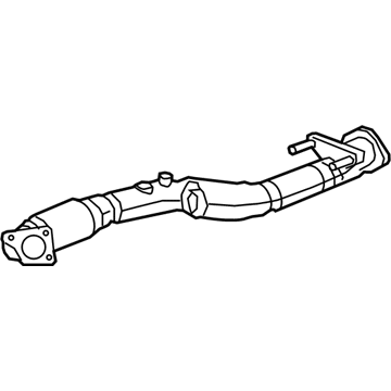 GM 84402044 EXHAUST FRONT PIPE ASSEMBLY