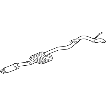 GM 84276458 Muffler Assembly, Exhaust (W/ Exhaust Pipe)