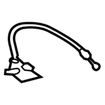 GM 84375358 Cable Assembly, Hood Secd Lat Rel