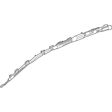 84064082 - Genuine GM Airbag Assembly, Front & Rear Row R/Rail