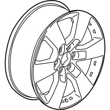 2017 Chevrolet Traverse Spare Wheel - 23282892