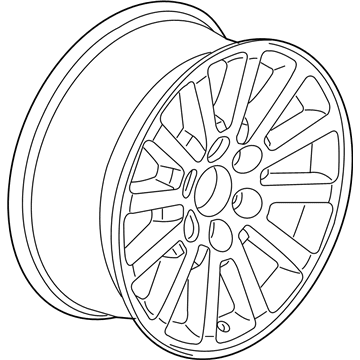 2009 Cadillac Escalade Spare Wheel - 19367016