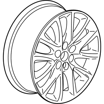 Buick Enclave Spare Wheel - 23362365