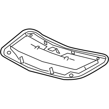 GM 84052648 Deflector Assembly, Hood Air Extractor W