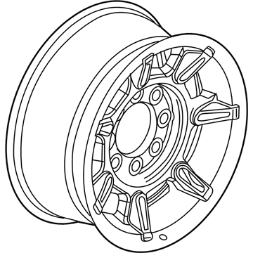 Hummer Spare Wheel - 9596088