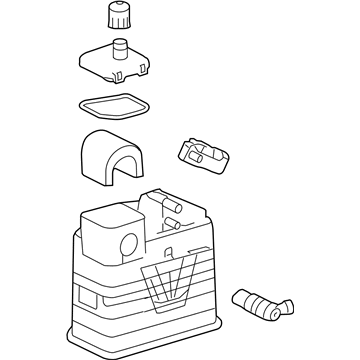 84080054 - Genuine GM Canister Assembly, Evap Emission