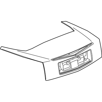 GM 10365174 Lid Assembly, Rear Compartment