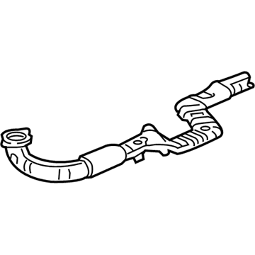 GM 84405696 EXHAUST FRONT PIPE ASSEMBLY