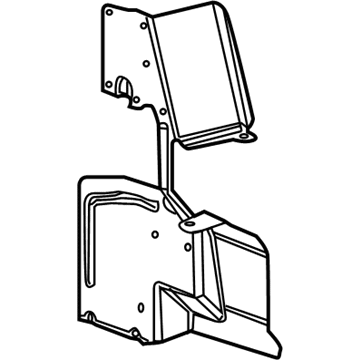 GM 25761272 Shield Assembly, Front Compartment Splash