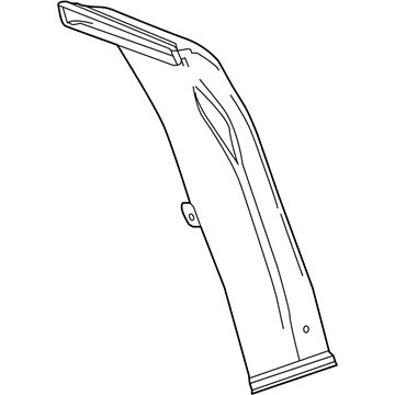 GM 23450536 Duct, Auxiliary A/C Air Lower