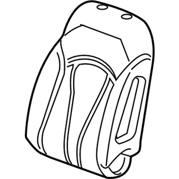 GM 23446870 Pad Assembly, Front Seat Back