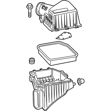 84412396 - Genuine GM Cleaner Assembly, Air