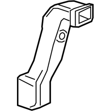GM 22885834 Duct Assembly, Auxiliary Heater Air Outlet