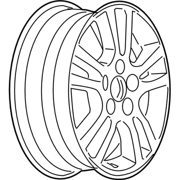 Pontiac G6 Spare Wheel - 9594788